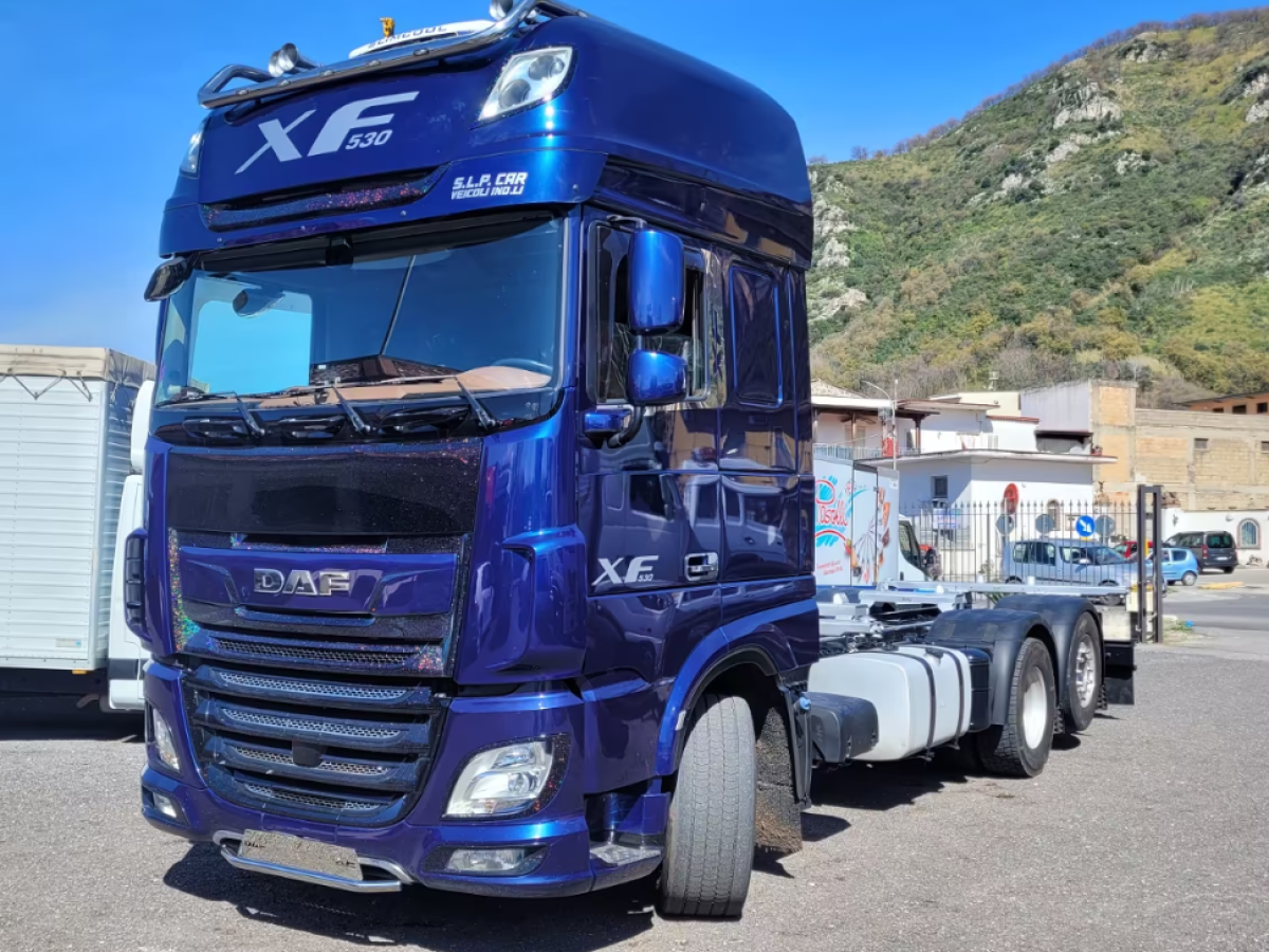 DAF XF 530 impianto casse mobili 7.40