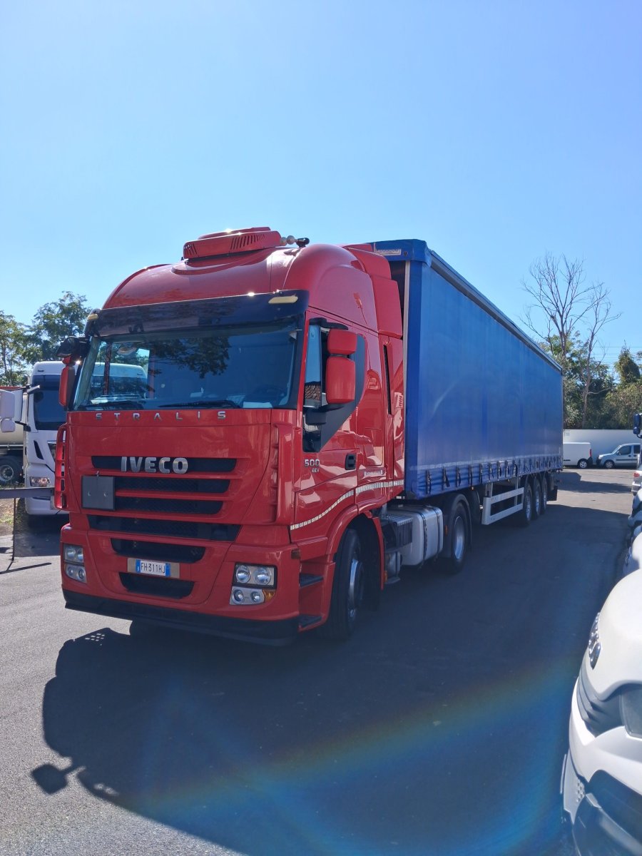 Iveco Stralis 500 evv + semirimorchio margaritelli 13.60